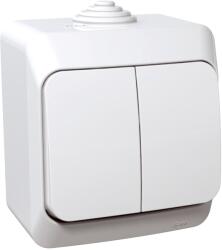 Schneider Electric Cedar Intrerupator Dub Ip44 Pt 10A Alb