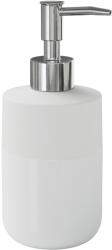 GoodHome Dozator sapun Koros GoodHome, 7.5x7.5x18.2 cm, 370 ml, ceramica, alb