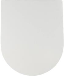 GoodHome Capac WC GOODHOME Cavally, inchidere lenta, duroplast, alb