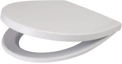 Cersanit Capac WC CERSANIT Delfi, antibacterian, polipropilena, 36.5 x 44 cm, alb