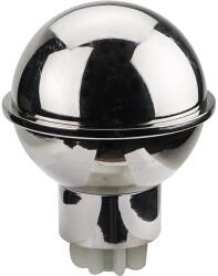 GOODHOME Capat galerie GOODHOME Olympe, metal, 7 x 5.8 cm, argintiu