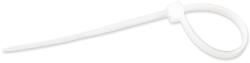Novelite Colier cablu, 150 x 2.5 mm, alb, set
