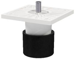 GOODHOME Picioare reglabile, joase, albe, plastic GoodHome Atomia Garderoba