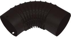 Evotools Cot evacuare fum 90 grade Evotools, D 120 mm, 0.4 mm, negru