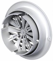 VENTS Grila ventilatie rotunda din plastic Vents, 100 -150 mm, alb