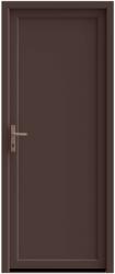 PROLINE Usa de exterior pentru casa, PVC, nuc, dreapta, 205 x 90 cm