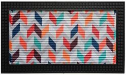Unic Spot Ro Srl Covoras intrare UNIC SPOT Caribo, 40 x 70 cm, poliester, negru Covor