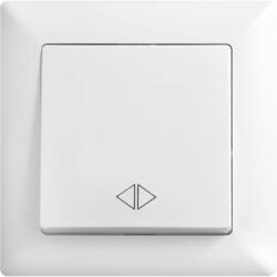 Günsan Intrerupator cap cruce, 10 A, 220 V, alb Gunsan Visage