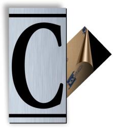 Creative Sign Litera C, ABS, Gravat, Argintiu, M7 Creative Sign