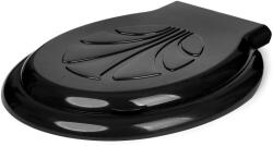 PLASTINA Capac WC negru, plastic