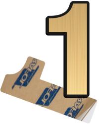 Creative Sign Cifra 1, ABS, Gravat, Auriu, M6 Creative Sign