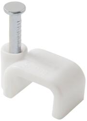 Diall Clips cablu Diall XP, diametru 9 mm, alb, 25 buc