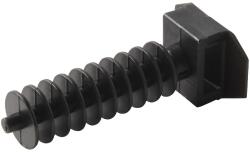 Diall Suport fix cablu zidarie DIALL, 9 mm, 25 buc