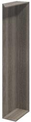 GOODHOME Dulap colt, gri stejar, 225 cm Atomia Garderoba