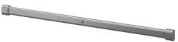 GOODHOME Bara Suspendata, gri, otel, 71.3 cm GoodHome Atomia Garderoba