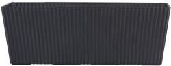 Verve Jardiniera flori VERVE, plastic, 60 x 12 cm, negru