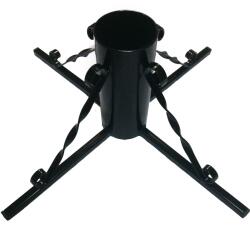 Metal Style Suport pentru brad, D9 cm, metal, negru
