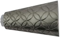 GOODHOME Capat galerie GOODHOME Athens, metal, argintiu