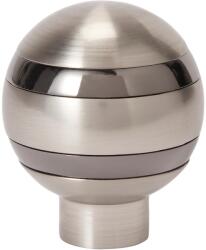 GOODHOME Capat galerie GOODHOME Athens, metal, 8.2 x 5 cm, argintiu - bricodepot - 2,45 RON