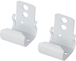 Metal Style Sistem prindere sina, metal, 2.4 x 2.2 cm, alb