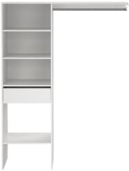 OEB Neutral Kit dressing Nyssa, 200 x 150 x 45 cm, alb Garderoba