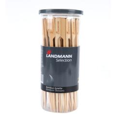 LANDMANN Set tepuse bambus LANDMANN, 19 cm, 100 bucati