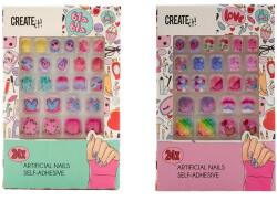 Canenco Öntapadós műköröm 24 db Ajánlott 6-14 éves korig lányoknak (02197)