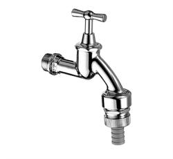 SCHELL kifolyószelep kereszt fogantyúval, légbeszívóval, visszafolyásgátlóval (SCH-034170699)