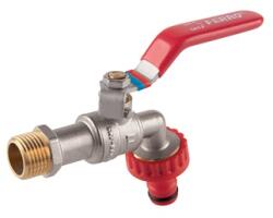 FERRO F-Comfort keri golyóscsap műanyagcsatlakozóval 1/2 (FE-KCPN1)