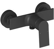 RAVAK Plan PN032.20BLM fali zuhanycsaptelep, leeresztő nélkül, matt fekete (RAV-X070515)