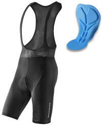 Rockbros RK20023XL rövid kantáros nadrág XXXL betéttel - fekete