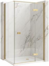 Rea Cabina de dus Rea Atlas deschidere pe dreapta 120x90 cm auriu periat (KPL-K4477)