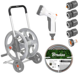 Bradas WHITE LINE Tömlőkocsi-fém, 1/2" 20 fm + tartozék