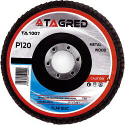 Tagred Disc cu lamele 125 mm/22, 23 mm granulație P120 TA1007 (TA1007)