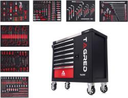 Tagred Műhelykocsi szerszámokkal 298 db TA214 (TA214)