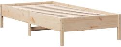 vidaXL tömör fenyőfa ágykeret 75 x 190 cm (842730) (842730)