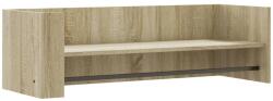 vidaXL sonoma tölgy színű szerelt fa fali polc 100 x 35 x 30, 5 cm (848460) (848460)