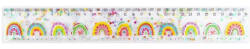 Trendhaus Good Feelings 30cm csillámos vonalzó (P0011-0015) - tintasziget