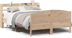 vidaXL tömör fenyőfa ágy matrac nélkül 160 x 200 cm (3306960) (3306960)