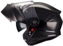 MT Helmets Casca MT Helmets Genesis SV Pure - Flip-up, negru lucios, Ochelari soare incluși, ECE 22.06 (134700PA110)