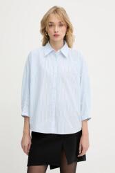 BOSS Orange pamut ing - kék 42 - answear - 30 990 Ft