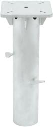vidaXL ezüstszínű acél beépített napernyő talp 16 x 16 x 39, 5 cm (4003367) (4003367)