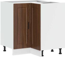 vidaXL Porto barna tölgy színű szerelt fa Konyha sarokszekrény (853994) (853994)