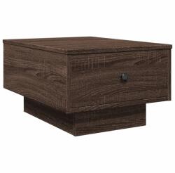 vidaXL barna tölgy színű szerelt fa dohányzóasztal 60 x 45 x 31 cm (848086) (848086)
