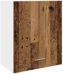 vidaXL antik fa színű szerelt fa függő szekrény 50 x 31 x 60 cm (856107) (856107)