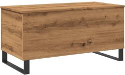 vidaXL kézműves tölgy színű szerelt fa dohányzóasztal 90x44, 5x45 cm (857443) (857443)