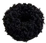  Hair Power plüss hajgumi, fekete - hajpatika