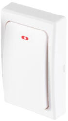 Somogyi Elektronic SOMOGYI Home NVKP 01 elem nélküli távkapcsoló, csengők és hálózati kapcsolók bővítéséhez, 120 m hatótáv, víznek fokozottan ellenálló, kinetikus energia (NVKP 01)