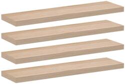 vidaXL 4 db szerelt fa függőpolc 90 x 23, 5 x 4 cm (4010696) (4010696)