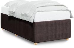 vidaXL sötétbarna szövet ágykeret 80x200 cm (3284896) (3284896)